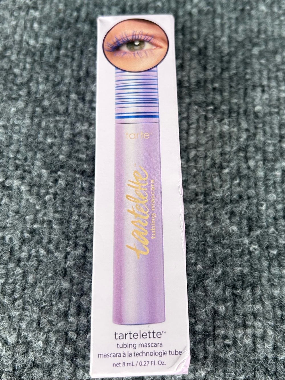 Tarte Tartelette ELECTRIC BLUE Tubing Mascara ~ Smudge Sweat Proof ~ Full Size